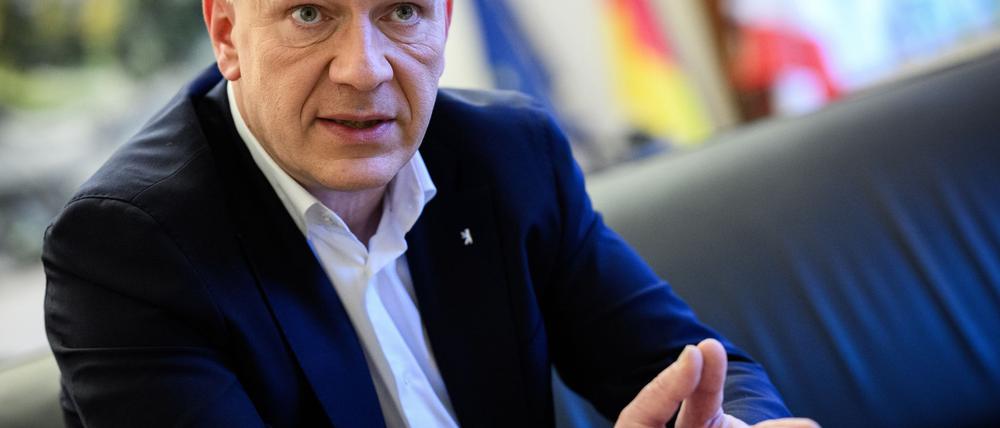 Berlins Regierender Bürgermeister Wegner sieht für Berlin auch künftig keine Alternative zum Sparkurs des Senats. (Archivfoto) 