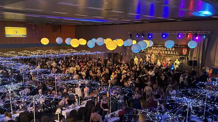 Spandauer Sportlerball mit Kai Wegner und Frank Bewig, SC Siemenstadt.