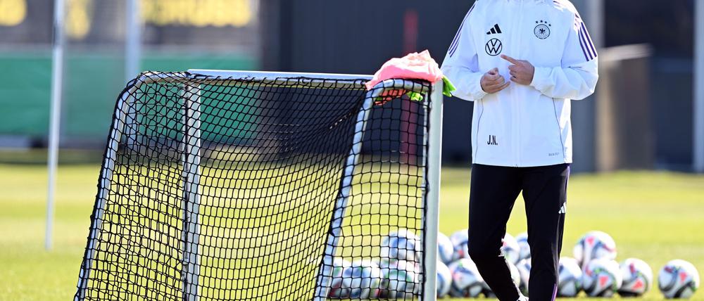 Das deutsche Abschlusstraining vor dem Hinspiel in Mailand findet noch in Dortmund statt.