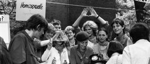DDR: Die Frauengruppe „Lesben in der Kirche“ 1983 auf der Friedenswerkstatt in Lichtenberg