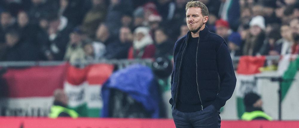 Bundestrainer Julian Nagelsmann will mit seiner Mannschaft ins Final Four der Nations League. Das haben die Deutschen bisher noch nie geschafft.
