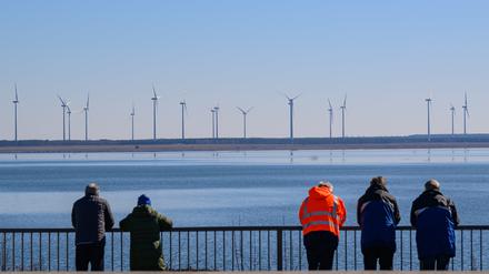 Aussichtspunkt am Cottbuser Ostsee.