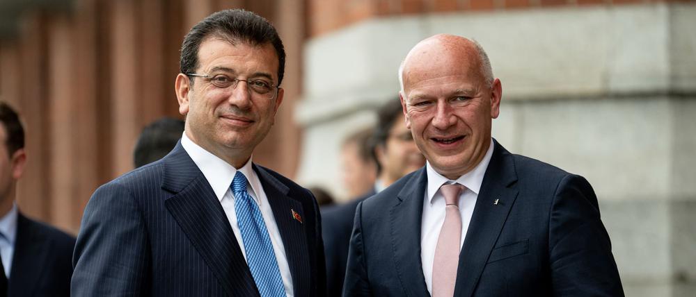 Istanbuls Bürgermeister Imamoglu war erst 2024 in Berlin.