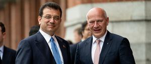 Istanbuls Bürgermeister Imamoglu war erst 2024 in Berlin. 