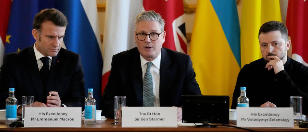 Einige europäische Länder stehen fest an der Seite der Ukraine.