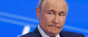 Er spielt auf Zeit: Kremlchef Wladimir Putin.