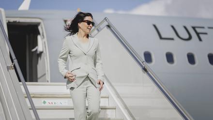 Inmitten des Wirbels um ihre künftige Aufgabe ist Annalena Baerbock am Mittwoch in der libanesischen Hauptstadt Beirut eingetroffen.