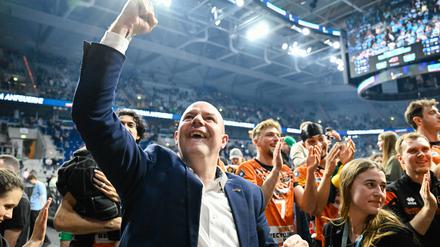 Joel Banks beim Sieg des Pokalfinales.