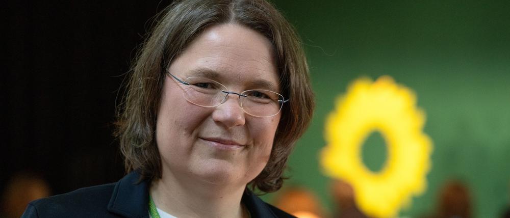 Andrea Lübcke zieht für Annalena Baerbock im Sommer voraussichtlich in den Bundestag ein.