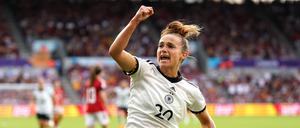 Lina Magull war eine der kreativsten Fußballerinnen im DFB-Team. 
