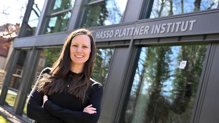Monika Frech leitet seit Januar die D-School am Hasso-Plattner-Institut in Potsdam. 