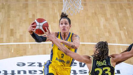 Stefanie Grigoleit spielte in dieser Saison mit Alba erstmals im Eurocup. 
