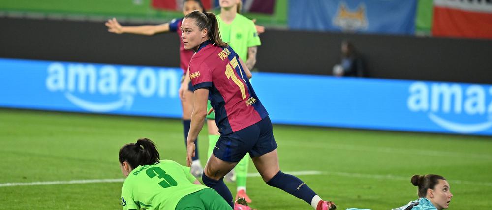 Jubelt jetzt für den FC Barcelona: Die ehemalige Wolfsburgerin Ewa Pajor.