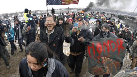 Jahre nach großen Protesten gegen eine umstrittene Öl-Pipeline in den USA ist nun ein aufsehenerregendes Urteil ergangen. (Archivbild)
