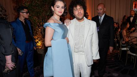 Benny Blanco sah nach seinem ersten Kuss mit Popstar Selena Gomez in ihr die Mutter seiner zukünftigen Kinder. (Archivbild)