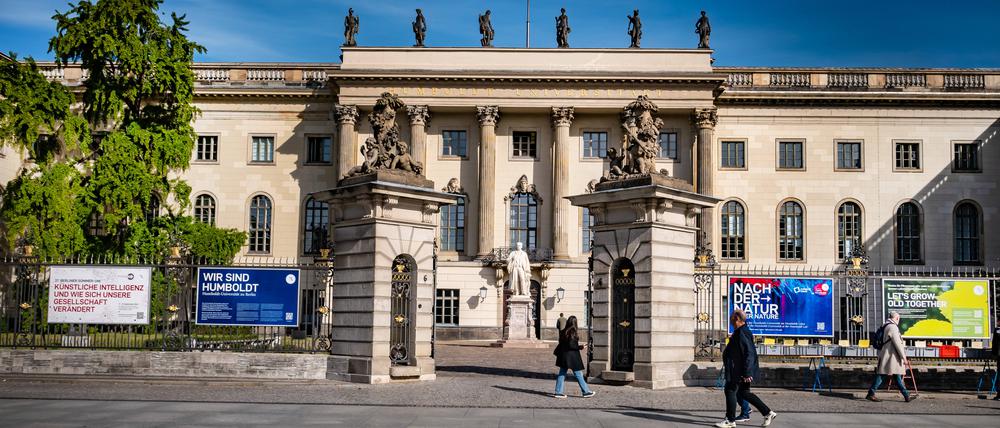 Die Humboldt-Universität in Berlin-Mitte