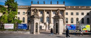 Die Humboldt-Universität in Berlin-Mitte