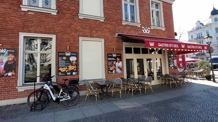 Das neue Restaurant „GIG Gastro ist geil“ von Redo am Nauener Tor in Potsdam.