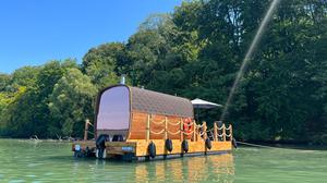 Saunafloß bei dem Werbellinsee
