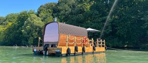 Saunafloß bei dem Werbellinsee