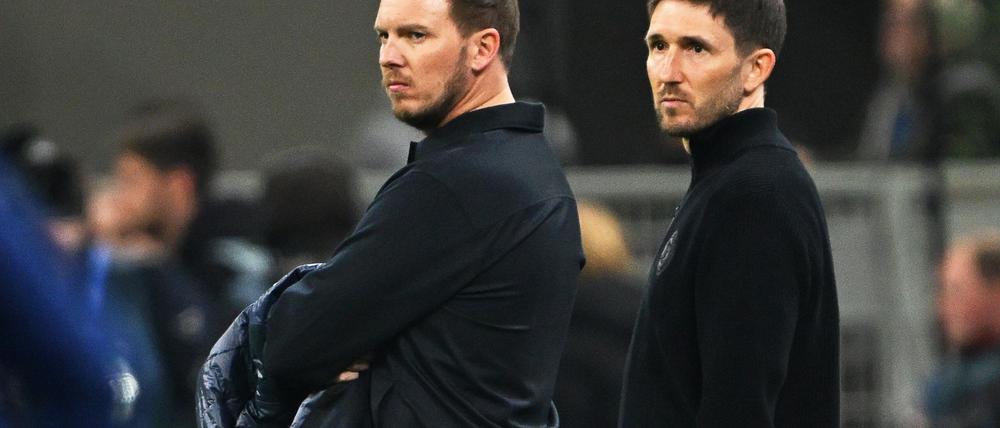 Julian Nagelsmann vor dem Spiel im San Siro.