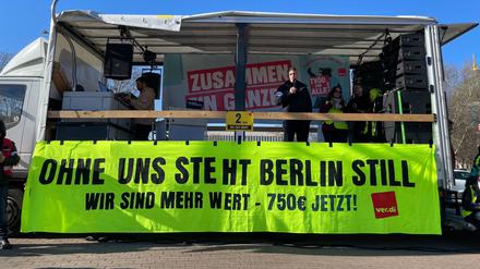 Sven Globig aus der Verdi-Tarifkommission rechnet nicht mit einem „verhandlungsfähigen Angebot“ der Arbeitgeberseite.