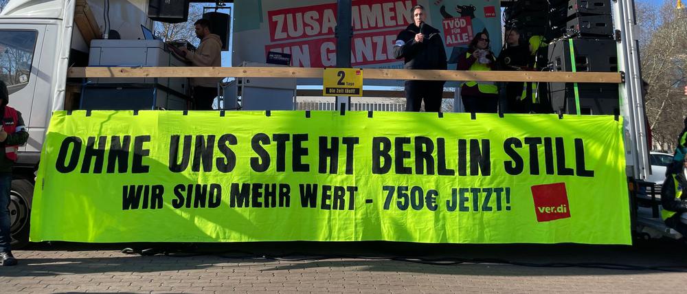 Sven Globig aus der Verdi-Tarifkommission rechnet nicht mit einem „verhandlungsfähigen Angebot“ der Arbeitgeberseite.