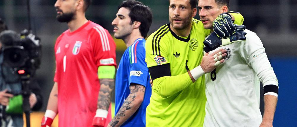 Oliver Baumann zeigte gegen Italien eine starke Leistung.