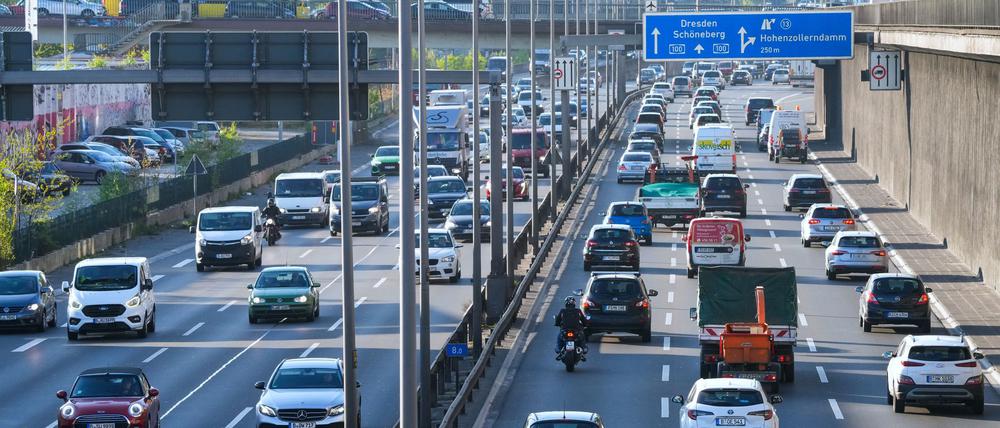 Rund um das Dreieck Funkturm müssen sich Autofahrer auf Verkehrsbehinderungen einstellen. (Archivfoto)