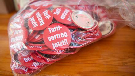 Gewerkschaften werben seit Jahren um eine höhere Tarifbindung.