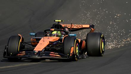 Lando Norris leistete sich einen folgenschweren Patzer in der Sprint-Qualifikation.