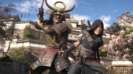 Szene aus einer Zwischensequenz von „Assassin’s Creed: Shadows“