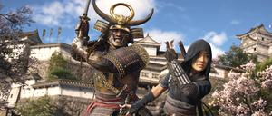 Szene aus einer Zwischensequenz von „Assassin’s Creed: Shadows“