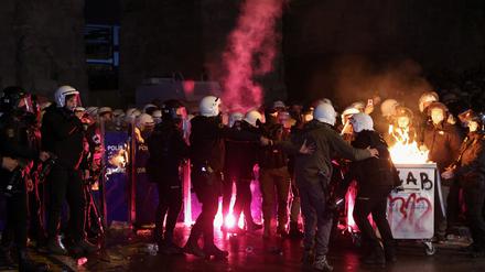 Proteste In Istanbul.