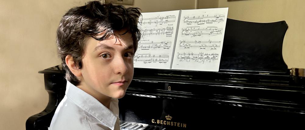 Der ukrainische Pianist Tsotne Zedginidze