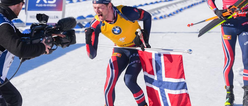 Sturla Holm Laegreid gewinnt den Gesamtweltcup.