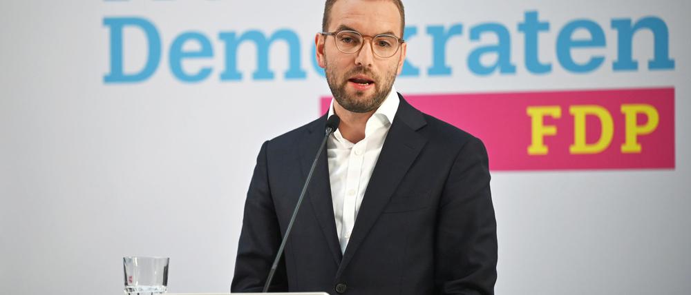 Der Brandenburger FDP-Landeschef Zyon Braun ist wiedergewählt worden (Archivbild).