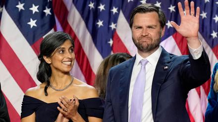Usha Vance ist die Frau von Trumps Vizepräsident J.D. Vance. (Archivbild)