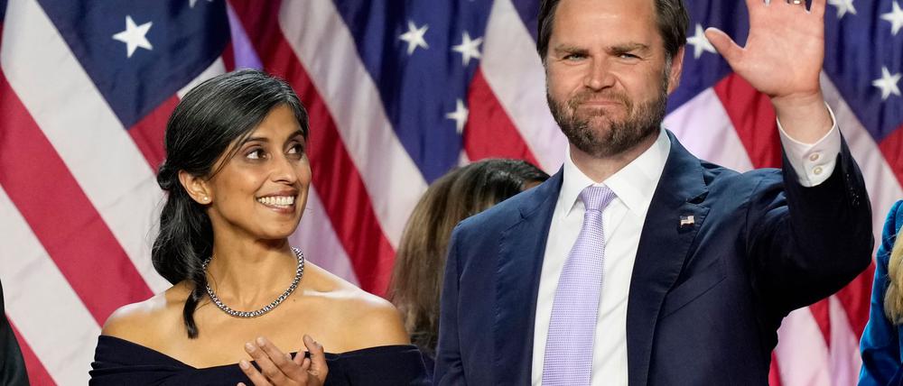 Usha Vance ist die Frau von Trumps Vizepräsident J.D. Vance. (Archivbild)