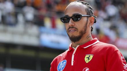 Lief nicht. Lewis Hamilton.