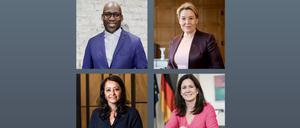 Chialo, Giffey, Badenberg und Günther-Wünsch sind mögliche Kandidaten für das neue Bundeskabinett.