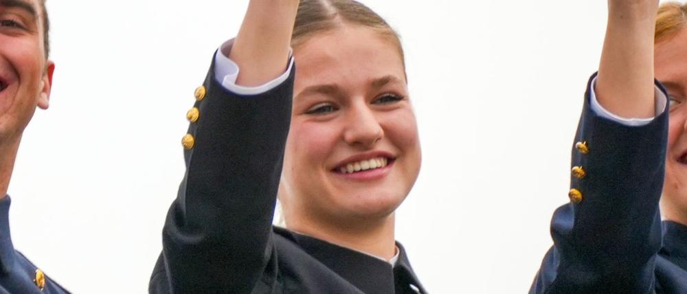 Die Tochter von König Felipe absolviert ihre militärische Ausbildung. (Archivfoto)