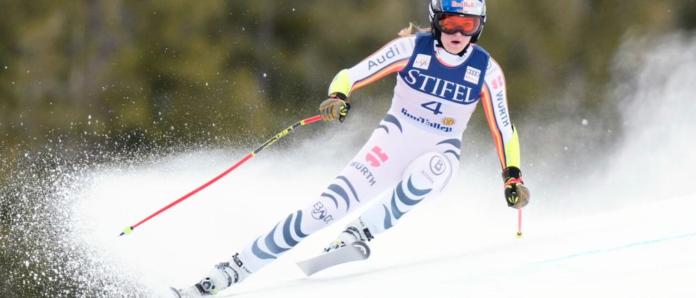 Emma Aicher fuhr auf den 9. Platz.