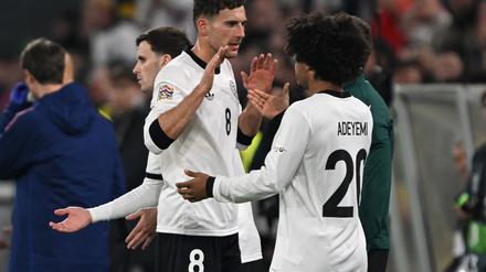 Leon Goretzka wurde in der zweiten Halbzeit gegen Italien ausgewechselt. 