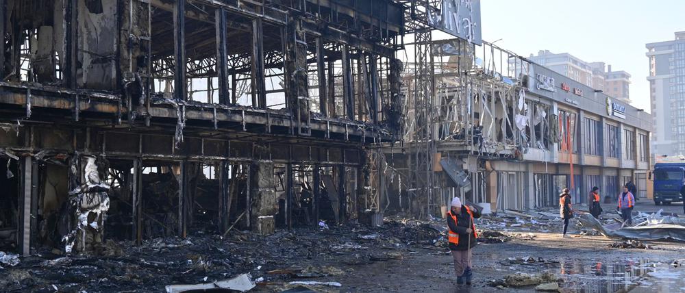 Die Ukraine will bei den Verhandlungen in Saudi-Arabien auch eine Waffenruhe für Schläge gegen Infrastruktur erreichen. (Archivbild)