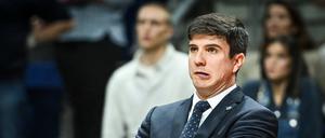 Pedro Calles kassierte gegen Würzburg seine erste BBL-Niederlage als Alba-Cheftrainer.