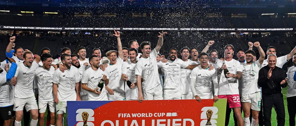Das 3:0 über Neukaledonien beschert Neuseeland ein WM-Ticket für 2026.