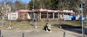 Die ehemalige Gaststätte „Zum Keiler“ in der Waldstadt wird abgerissen. 