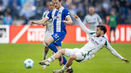 Pascal Klemens (l) reist zur U20-Nationalmannschaft