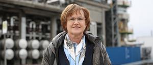 Die Schwedter Bürgermeisterin Annekathrin Hoppe (SPD) beklagt große Unsicherheit über die Zukunft der PCK-Raffinerie. (Archivbild)